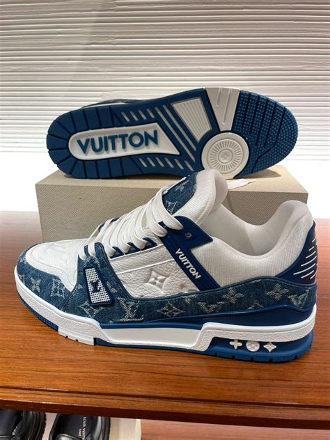 lv trainer blu|louis vuitton lv trainer.